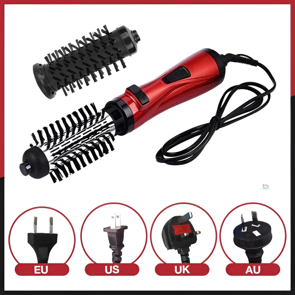 Rotating Hair Brush Dryer | Hair Dryer and Curler-Hair Brush-Pick NewYork