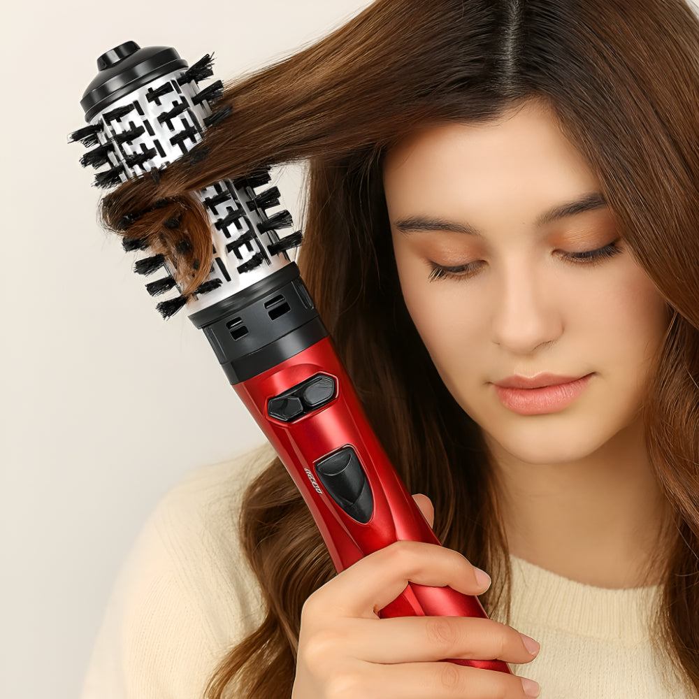 Rotating Hair Brush Dryer | Hair Dryer and Curler-Hair Brush-Pick NewYork