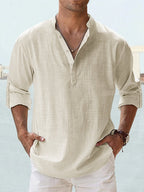 Noah | Relaxed Men’s Button Down Shirt-Men Shirt-Pick NewYork