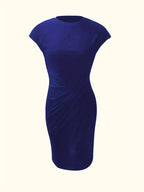 Hannah | Business Casual Women Midi Dress-Women Dress-Pick NewYork