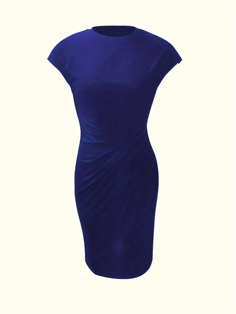 Hannah | Business Casual Women Midi Dress-Women Dress-Pick NewYork
