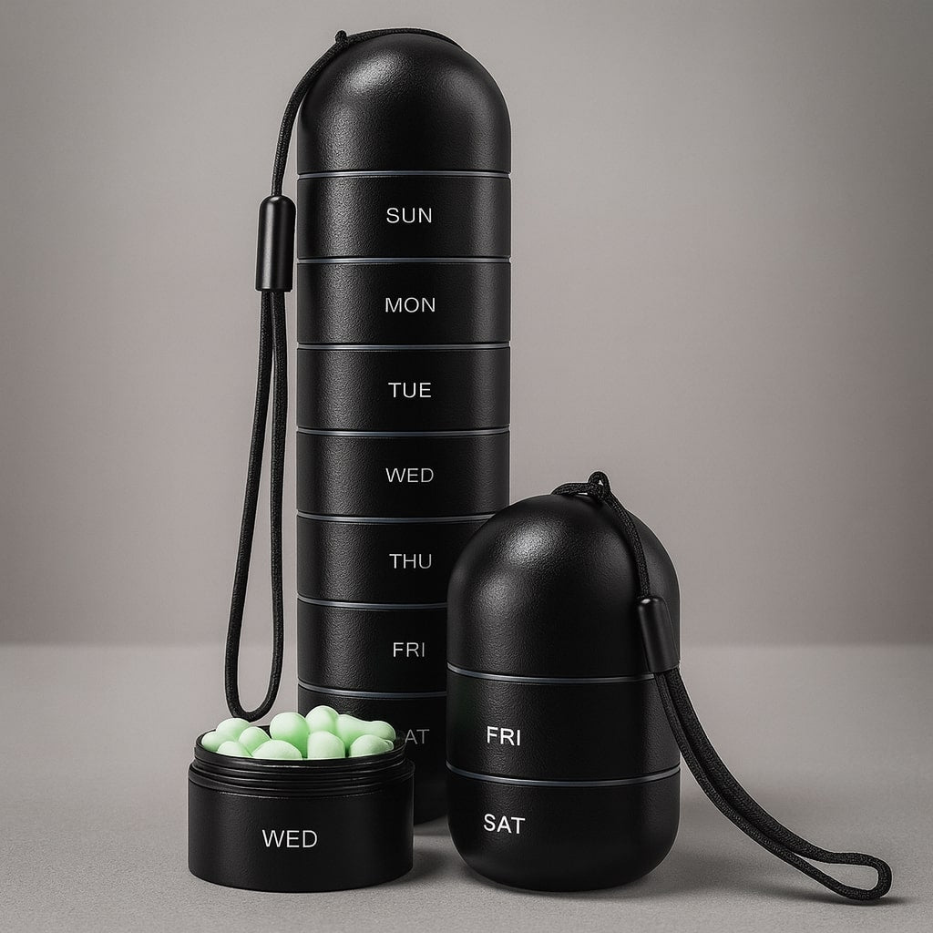 Weekly Pill Organizer | Travel Pill Box-Pillbox-Pick NewYork