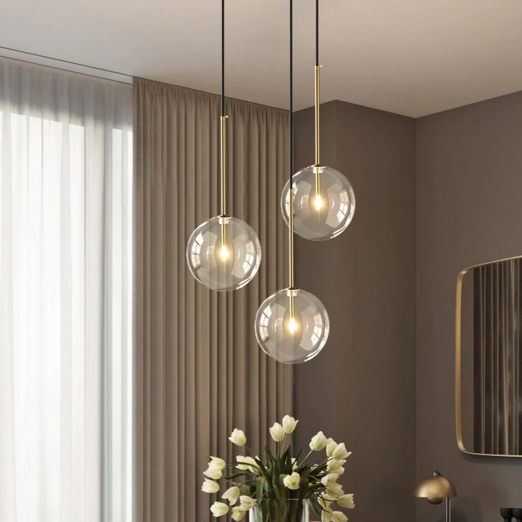 Ceiling Light | Glass Pendant Hanging Light-Ceiling Light-Pick NewYork