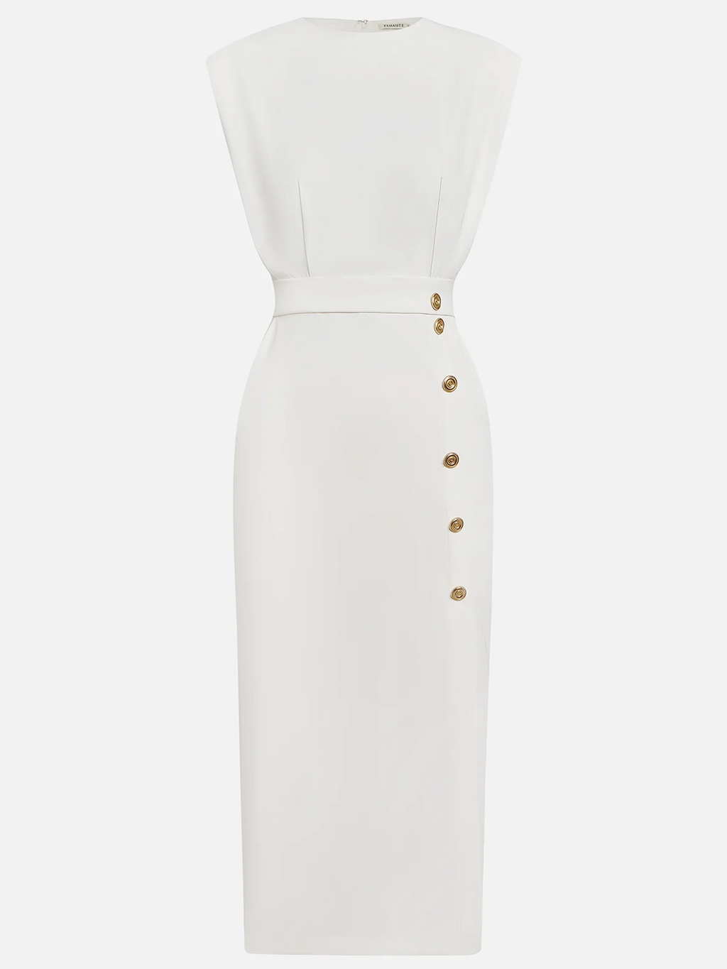 Victoria | Elegant Business Casual Midi Dress-Women Dress-Pick NewYork