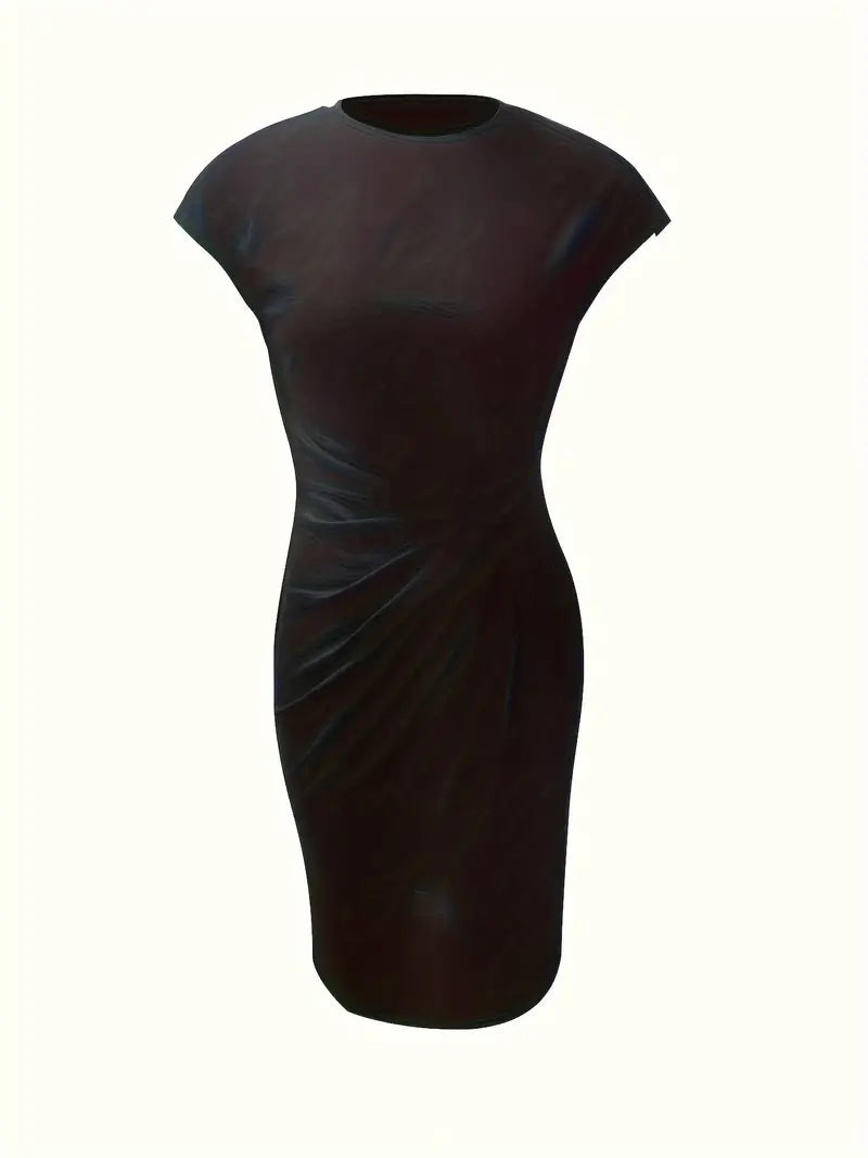 Hannah | Business Casual Women Midi Dress-Women Dress-Pick NewYork