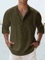 Noah | Relaxed Men’s Button Down Shirt-Men Shirt-Pick NewYork