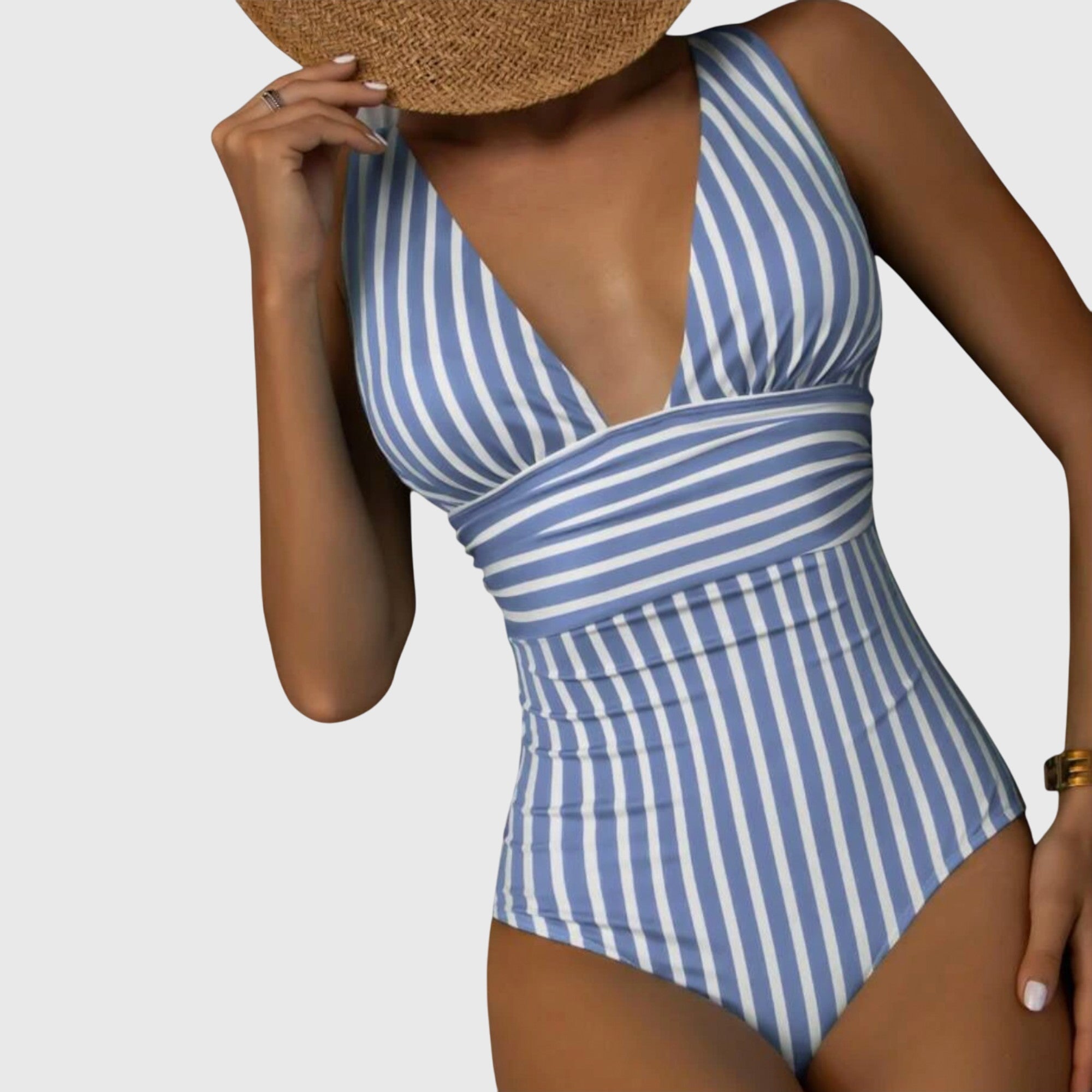 Plunge One Piece Swimsuit | One Piece Swimsuit-Women Swimsuit-Pick NewYork