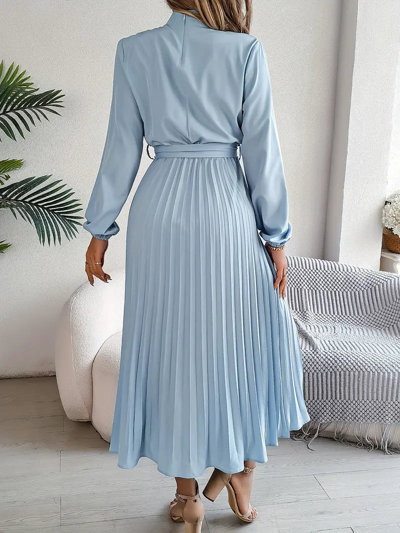 Madison | Pleated Midi Dress For Women-Women Dress-Pick NewYork