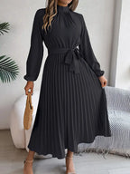 Madison | Pleated Midi Dress For Women-Women Dress-Pick NewYork