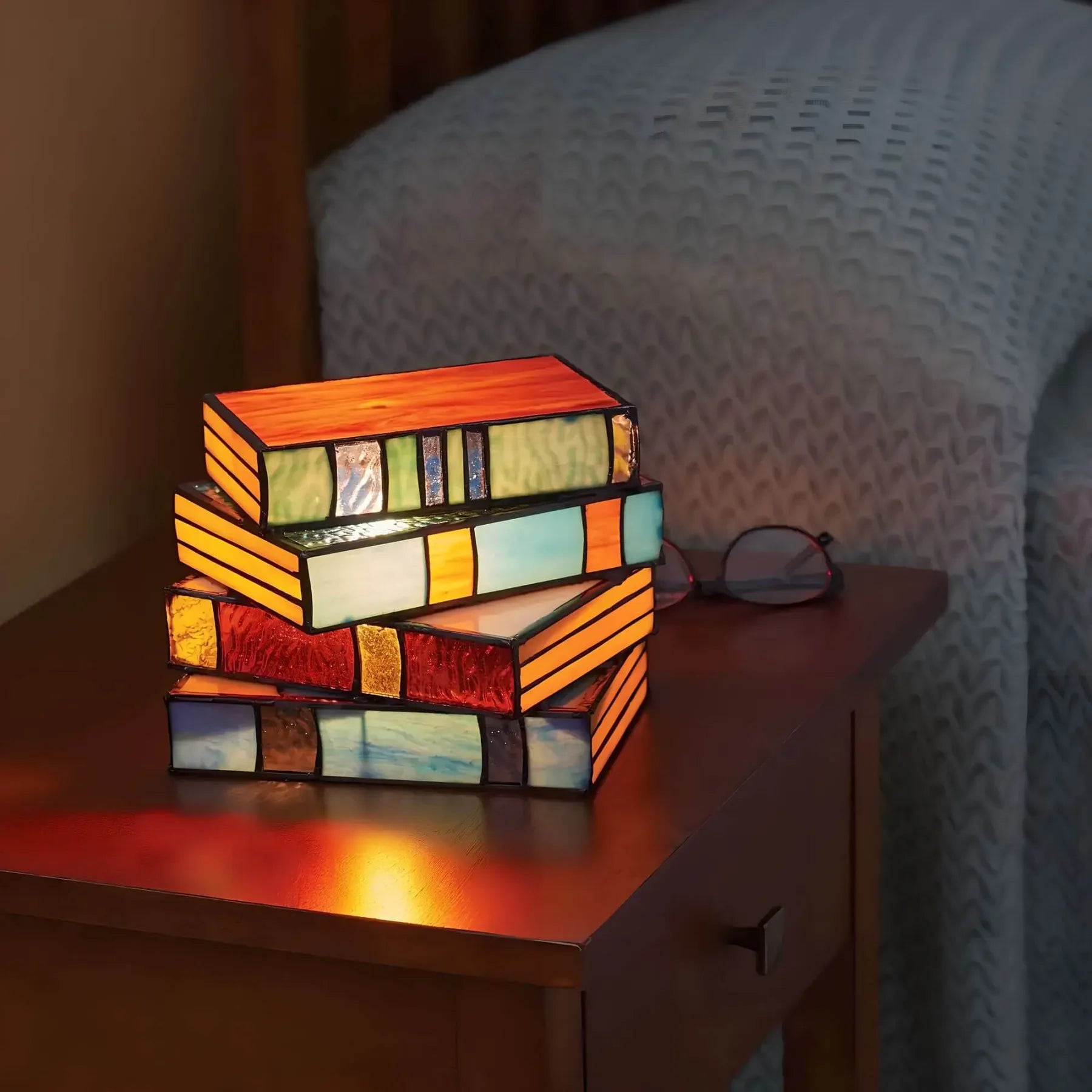 Stained Glass Table Lamp | Art Deco Lighting-Table Lamp-Pick NewYork