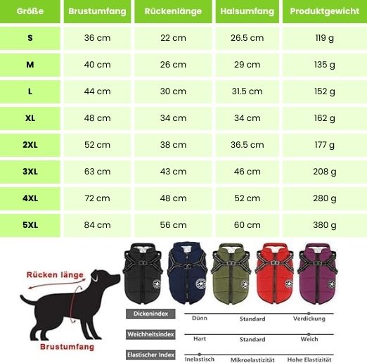 Dog Jacket | Outdoor Dog Vest Harness-Pet Coat-Pick NewYork