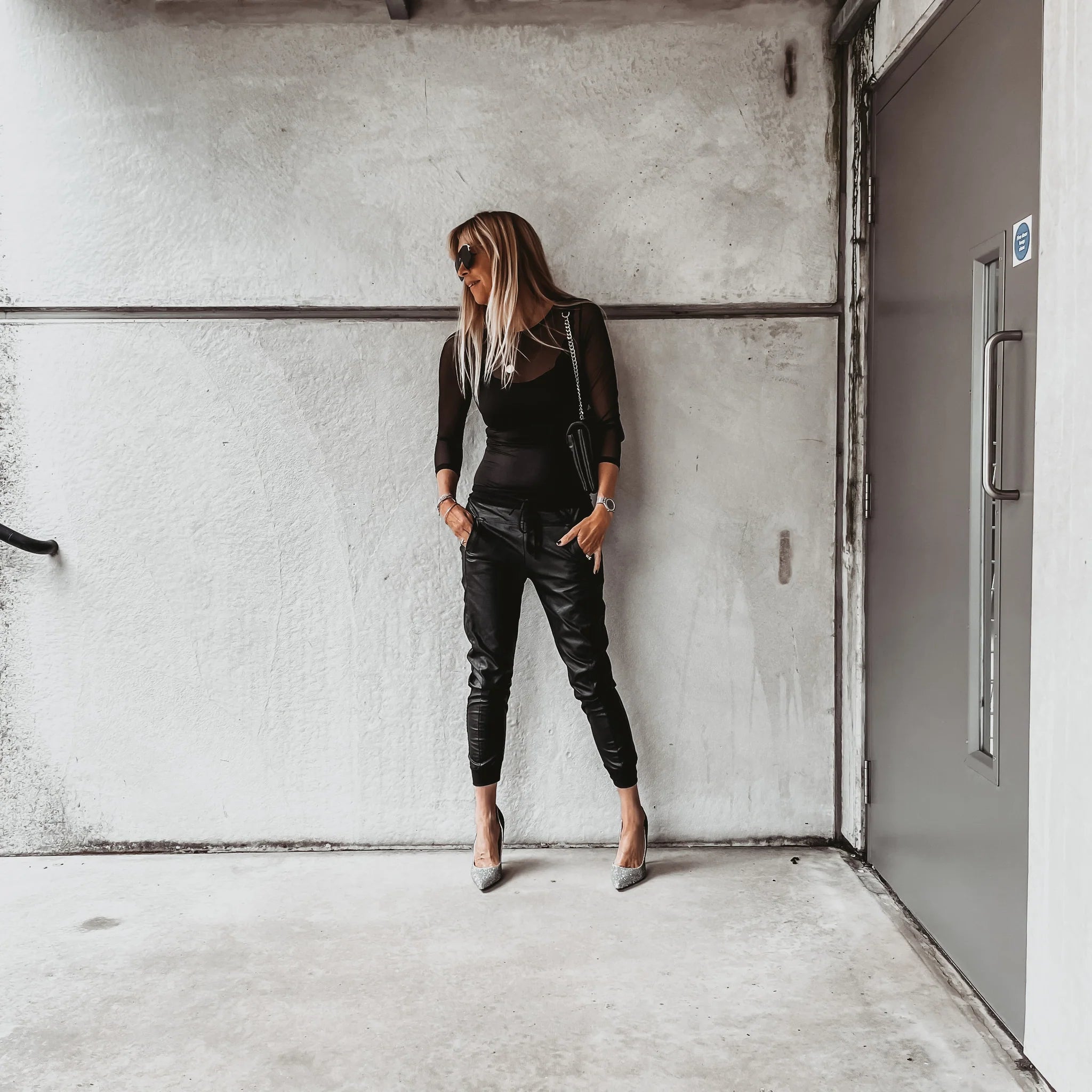 Dressy Joggers | Casual Chic Going Out Pants-Women Pants-Pick NewYork