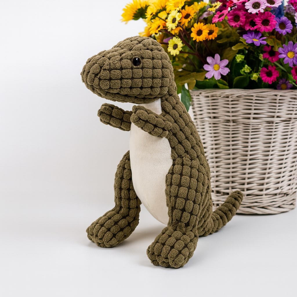 Dog Toys | Dinosaur Plush Chew Toy-Pet Toy-Pick NewYork