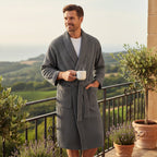 Everett | Comfortable Men’s Bath Robe-Men Robe-Pick NewYork