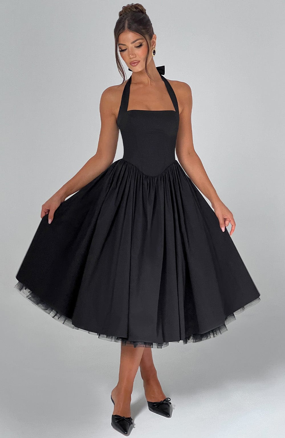 Madison | Women's Formal Halter Neck | Wedding Guest Dress-Women Dress-Pick NewYork