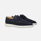 Ethan | Men's Lace-Up Boat Shoes | Suede Finish · PNY