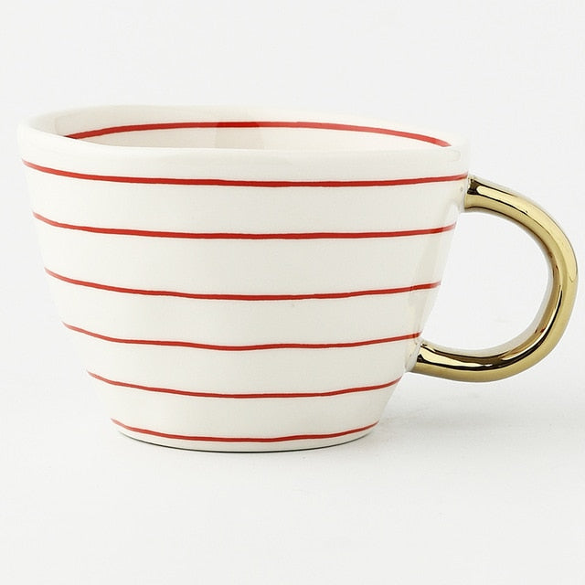 Tea Cup | Patterned Coffee Mug-Mug-Pick NewYork