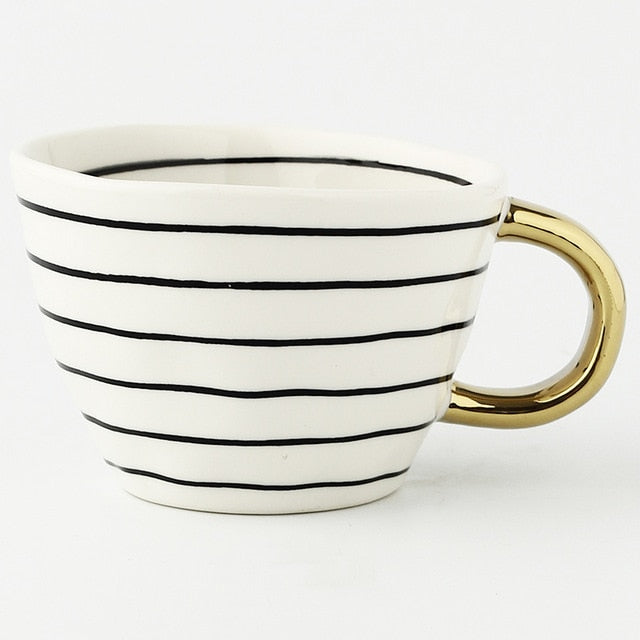 Tea Cup | Patterned Coffee Mug-Mug-Pick NewYork