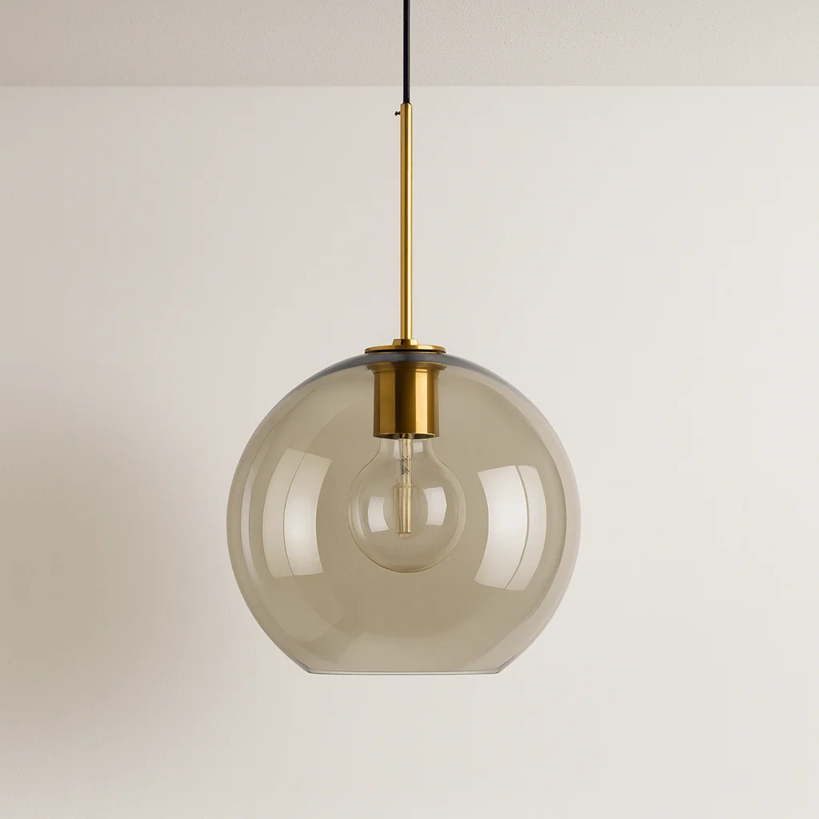 Ceiling Light | Glass Globe Pendant Fixture-Ceiling Light-Pick NewYork