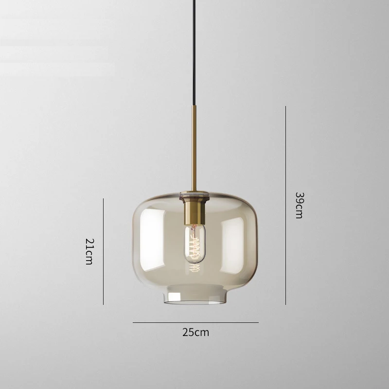 Ceiling Light | Glass Globe Pendant Fixture-Ceiling Light-Pick NewYork