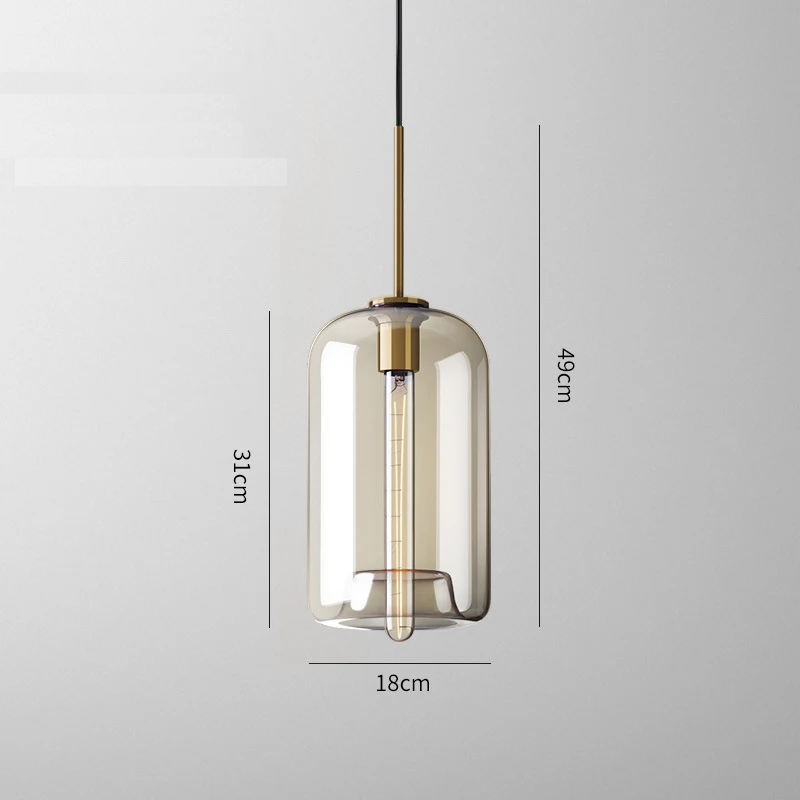 Ceiling Light | Glass Globe Pendant Fixture-Ceiling Light-Pick NewYork