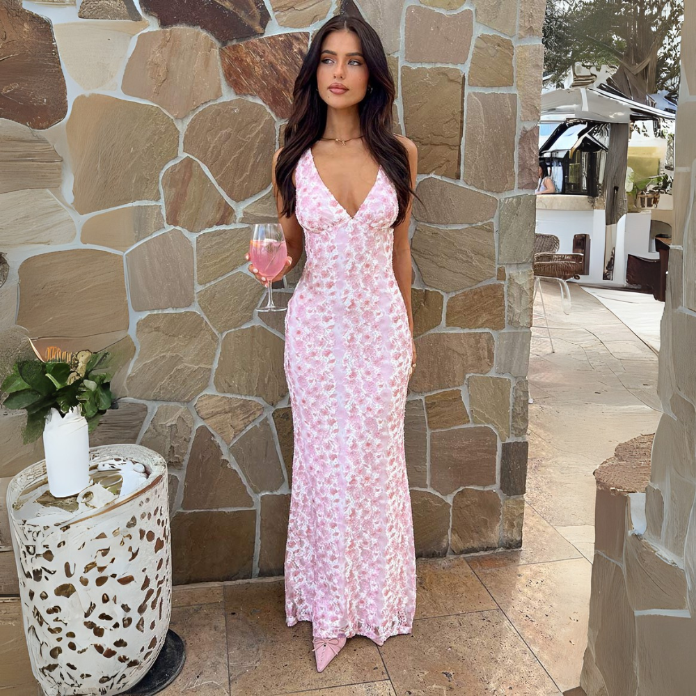 Sophia | Women Floral Maxi Dress-Women Dress-Pick NewYork