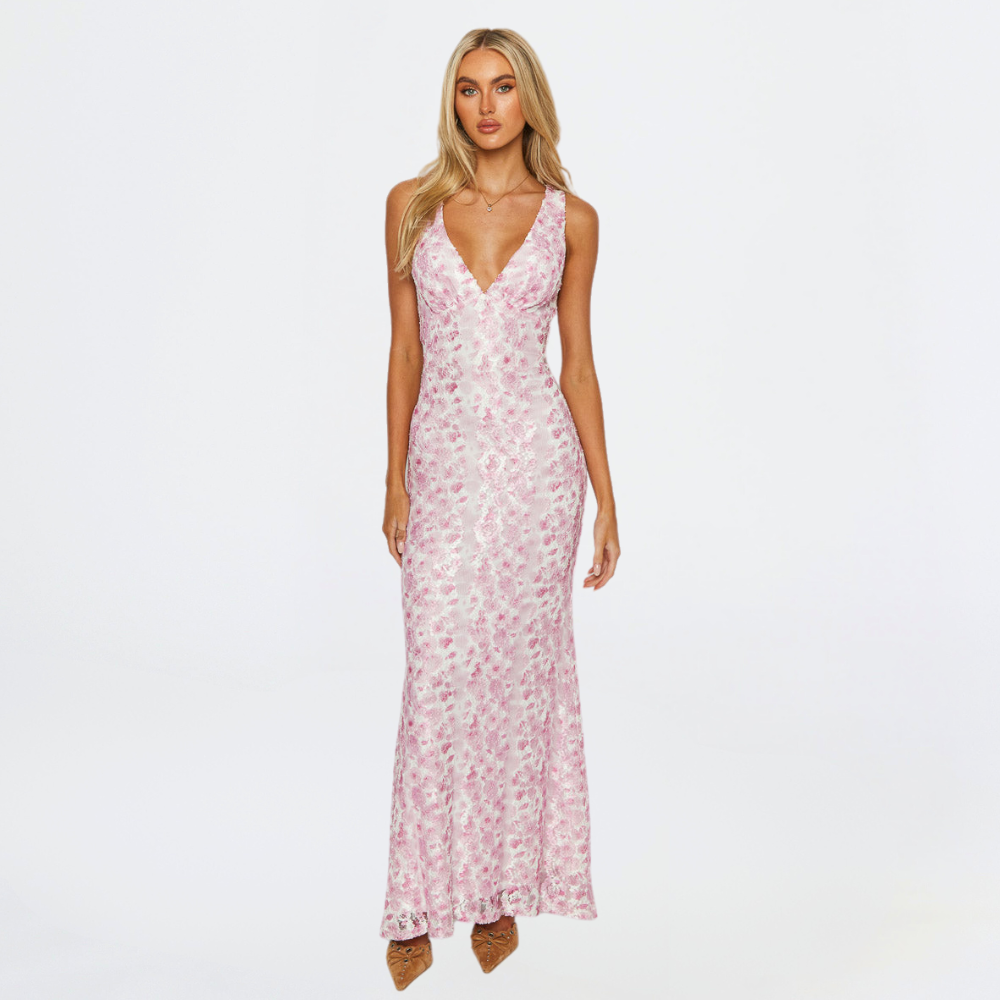 Sophia | Women Floral Maxi Dress-Women Dress-Pick NewYork