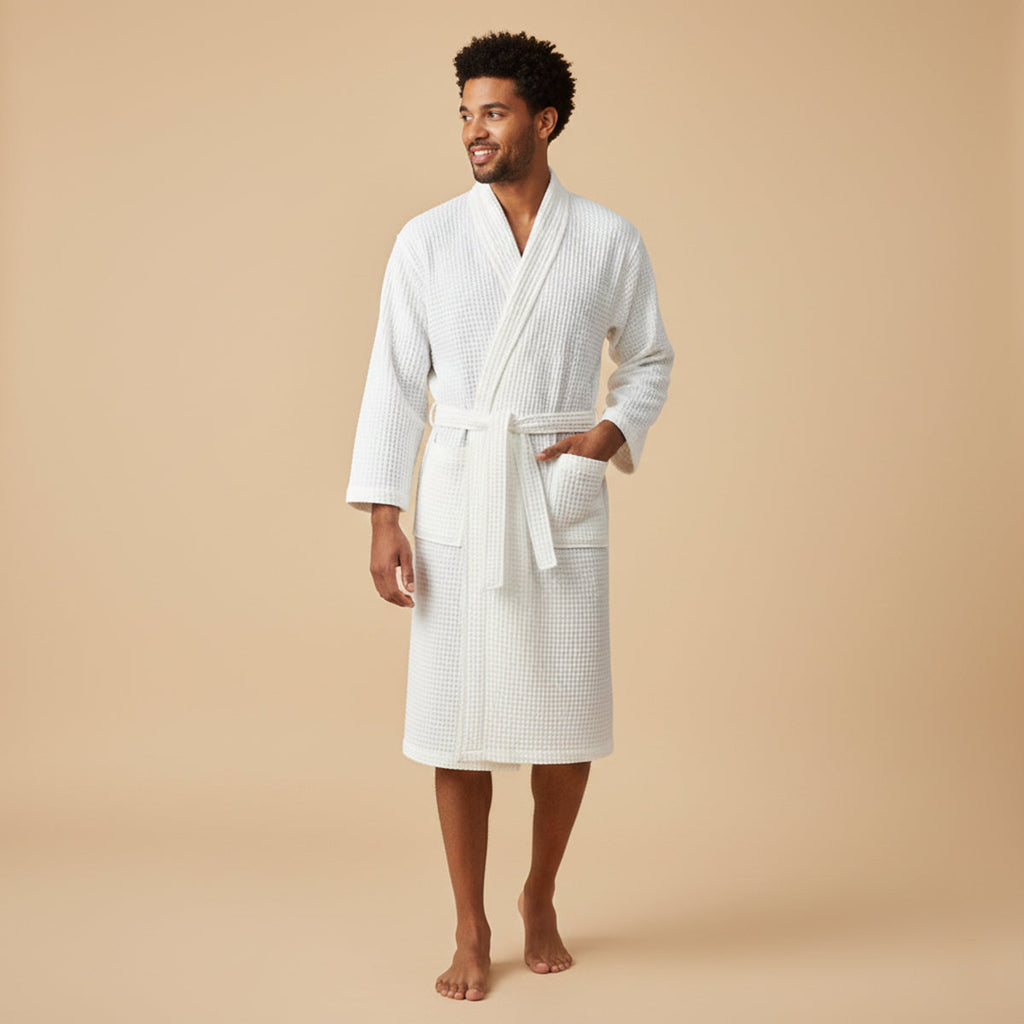 Everett | Comfortable Men’s Bath Robe-Men Robe-Pick NewYork