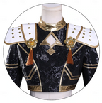 Skylar | Women’s Performance Stage Costume Set | Shoulder Panels Chain Detail Costume Wear-Women Outfit Set-Pick NewYork