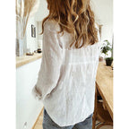 Women Blouse | Long Sleeve Summer Shirt-Women Blouse-Pick NewYork