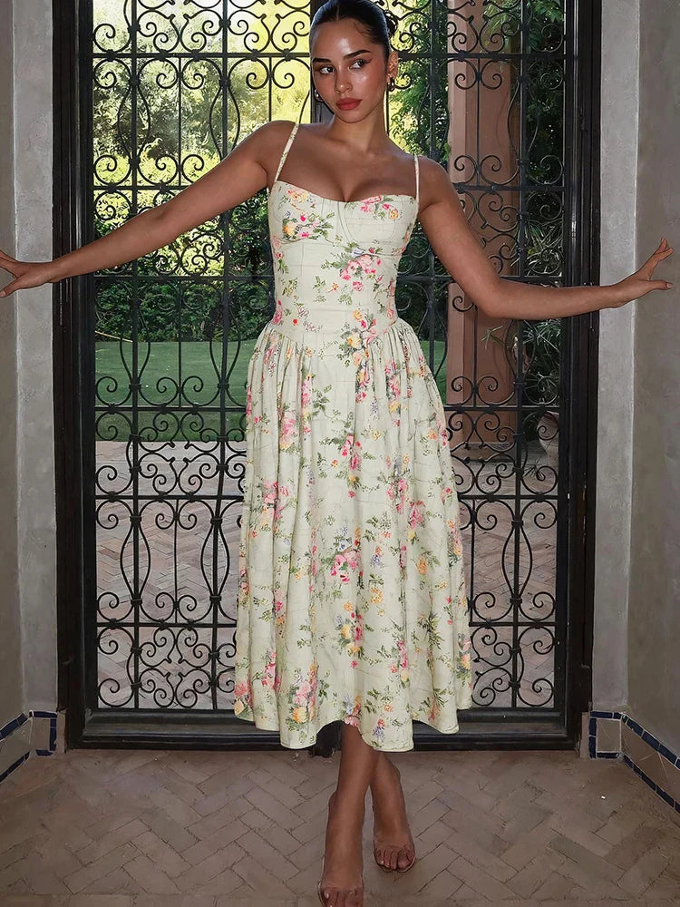 Emily | Romantic Floral Dress-Women Dress-Pick NewYork