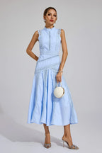 Amelia | Sleeveless Midi Dress-Women Dress-Pick NewYork