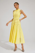 Amelia | Sleeveless Midi Dress-Women Dress-Pick NewYork