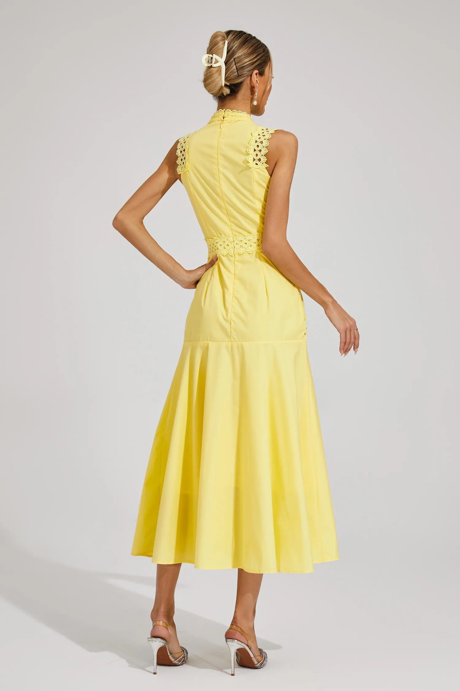 Amelia | Sleeveless Midi Dress-Women Dress-Pick NewYork